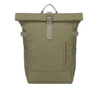 Johnny Urban Rucksack Damen Herren Grün - Harvey Large - Casual Rolltop 21l für Arbeit Reisen Uni Freizeit Sport - Sleek Series - Laptopfach bis zu 16 Zoll - Wasserabweisend