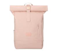 Johnny Urban Rucksack Damen & Herren Rosa - Robin Medium - Rolltop Mit Laptopfach für Uni Business Fahrrad - 15L - Nachhaltig - Wasserabweisend