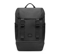 Johnny Urban Rucksack Damen & Herren Schwarz - Nico - Daypack mit 16 Zoll Laptopfach - Tagesrucksack 17 Liter für Arbeit, Schule, Uni, Travel - Wasserabweisend