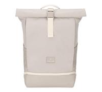 Johnny Urban Rucksack Herren & Damen Beige - Allen Large - Rolltop Backpack Groß für Fahrrad, Arbeit, Uni - Laptop Tagesrucksack mit Schuhfach - Wasserabweisend