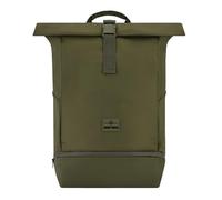 Johnny Urban Rucksack Herren & Damen Grün - Allen Large - Rolltop Backpack Groß für Fahrrad, Arbeit, Uni - Laptop Tagesrucksack mit Schuhfach - Wasserabweisend