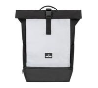 Johnny Urban Rucksack Herren & Damen Schwarz - Allen Large - Rolltop Backpack Groß für Fahrrad, Arbeit, Uni - Laptop Tagesrucksack mit Schuhfach - Wasserabweisend