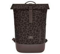 JOHNNY URBAN Rucksack Luca Rolltop Medium 17l braun leo