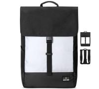 Johnny Urban Rucksack Reflektierend Damen & Herren - Mika Reflective | Rolltop für Fahrrad Uni Schule - Reflektierender Fahrradrucksack - Stylischer Backpack - Wasserabweisend