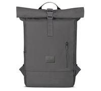 Johnny Urban Rucksack Damen & Herren Grau - Robin Medium - Rolltop Mit Laptopfach für Uni Business Fahrrad - 15L - Nachhaltig - Wasserabweisend
