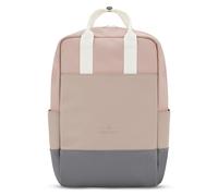 Johnny Urban Rucksack Damen Beige Rosa - Hailey - Backpack für Frauen - Eleganter Daypack mit 14 Zoll Laptopfach für Uni Business Schule - Moderne City Rucksäcke - Wasserabweisend