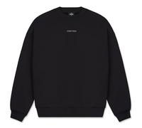 Johnny Urban Sweatshirt Damen & Herren Oversized Schwarz - Carter - Heavy Basic Pullover - Crewneck in Oversize Fit - Enganliegender Kragen - Unisex - Schwerer Stoff