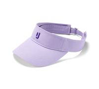 Johnny Urban Visor Cap Damen und Herren Lila - Terry - Sonnenschutz fürs Gesicht - Verstellbare Visier Kopfbedeckung aus Baumwolle - Sommer, Festival, Urlaub
