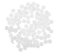 JOINPAYA 100 Stück Silikon Ohrringpolster für Clip Ohrringe Transparente Ohrclips Polster Weiche Ohrclip Verschlüsse für Modeschmuck und Selbstgemacht