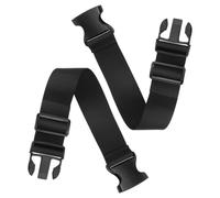 JOINPAYA 2 Stück Verstellbare Gepäckgurte mit Schnalle 5cm Breit 100cm lang Verschleißfestes Nylon Gepäckbefestigung für Koffer Rucksack und Reisegepäck