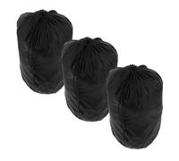 JOINPAYA 3 Stück-Pack Aufbewahrungsbeutel für Kleidung aus Nylon mit Kordelzug Leicht für Windbreaker und Kompressionssack Kleidung bei Reise und Sommeratmosphäre