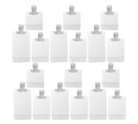 JOINPAYA 30 Stück Transparente Wiederbefüllbare Kosmetik Reisebeutel mit Klappdeckel 30ml/50ml/100ml - Auslaufsichere Flüssigkeitsverpackung für Shampoo Lotion Duschgel Leichte Reisetasche