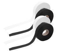 JOINPAYA 4 Rollen Saumband für Gardinen 3cm Breit 45m Lang Köperstoffband aus Polyester Saumbänder zum Säumen und Einfassen von Vorhängen für Selbstgemacht Nähprojekte