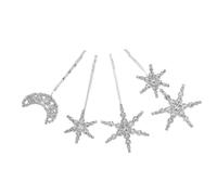 JOINPAYA 4 Stück Haarspangen aus Legierung mit Kristall Strass Elegante Haarnadeln für Hochzeit und Alltag Vielseitiger Haarschmuck für Haarlängen