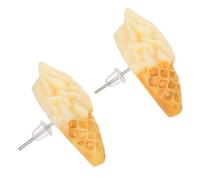 JOINPAYA Eiscreme Ohrstecker Damen Ohrschmuck Zierlich Farbecht Hautfreundlich Mädchenohrringe für Sommer Geburtstag