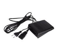 JOINPAYA Fußpedal mit Netzkabel für Haushaltsnähmaschinen Dreipoliger Fußschalter Controller Kompatibel mit Zahlreichen Modellen 220v Eu Stecker Nähzubehör für Nähmaschinen