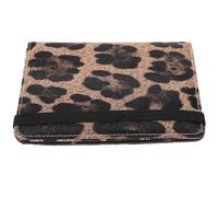 JOINPAYA Leichte Reisepasshülle Pu mit RFID Schutz Leopardenmuster Mehrere Kartenfächer und Tickethülle für Reiseaccessoires