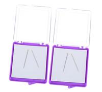 JOINPAYA Magnetischer Nähnadelhalter 2 Stück mit Glatter Oberfläche Nadelkissen für Stecknadeln Langlebiger Nähzubehör Aufbewahrungsbehälter für Haushalt und Büro