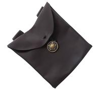 JOINPAYA Mittelalterliche Bauchtasche aus PU Leder Vintage Gürteltasche für Cosplay Partys Renaissance LARP Zubehör Kompakte Piraten Cosplay Tasche Strapazierfähig und Geräumig