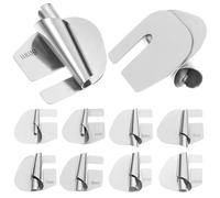 JOINPAYA Nähfuß 8 Stück mit Rollsaumfuß Saumführung und Verriegelung Universell Kompatibel für Nähmaschinen Langlebig und Einfach zu Montieren