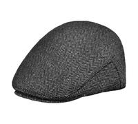 JOINPAYA Schiebermütze Jungen Klassische Flache Bäckermütze aus Wollstoff Vintage Fischgrätmuster Atmungsaktiv und Winddicht Größen 48 50cm Vielseitig für Jede Jahreszeit