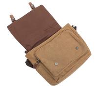 JOINPAYA Umhängetasche Herren Messenger Tasche Große Crossbody Tasche aus Canvas Stoff Leichte Schultertasche für Schule und Alltag Geräumig mit Mehreren Fächern Modisch und Praktisch