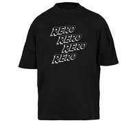 JoJo’s Bizarre Adventure Rero T-Shirt Baggy Unisex Herren Damen Kurze Ärmel Schwarz Men Woomen Black Tee M