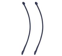 jojofuny 40cm Ledergriffe für Handtaschen 1 Paar Dunkelblau Verstärkter Ersatz Taschenhenkel zum Nähen Selbstgemacht Schulterriemen für Tragetaschen