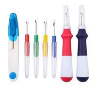 jojofuny Nahttrenner aus Metall mit Griffigem Handgriff Fadenentferner und Stickwerkzeug für Nähen Knopflöcher und Etiketten Robustes Nähzubehör für Präzises Nahtentfernen