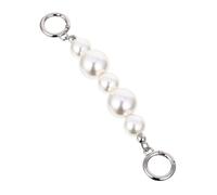 jojofuny Perlen Taschenkette aus Abs und Legierung Taschengurt Verlängerung mit Haken Selbstgemacht Schultertasche Zubehör für Handtaschen und Clutch Einfach zu Montieren