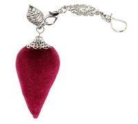 jojofuny Stilvoller Vintage Nadelkissen Anhänger Handgefertigtes Nähzubehör aus Stoff und Metall Multifunktionaler Nähnadelhalter für Quilten Sticken und Bastelarbeiten