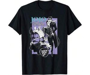 JOJOS Bizarre Adventure Stardust Crusaders Anime T-Shirt Grafik Tees