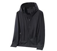 JokeLomple Herren Dünne Bomberjacke - Men Softshell Jacke Herren Sommer Leichte Stilvolle leichte Jacke Spleiß-Komfort Große Größen Übergrößen Outdoor-Freizeit-Cardigan-Jacken