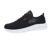 JokeLomple Mode Herren Turnschuhe Atmungsaktives Mesh Leichte Bequeme Freizeitschuhe