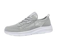 JokeLomple Mode Herren Turnschuhe Atmungsaktives Mesh Leichte Bequeme Freizeitschuhe