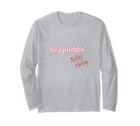 Joker's Sidekick Hey Puddin Slogan DC Comics Grafik Langarmshirt