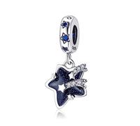 Jokmeo 925 Silber Anhänger Charms, kompatibel mit Pandora und europäischen Armbändern und Halsketten. Geeignet für Frauen und Mädchen.
