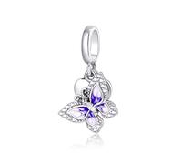 Jokmeo 925 Silber Anhänger Charms, kompatibel mit Pandora und europäischen Armbändern und Halsketten. Geeignet für Frauen und Mädchen.