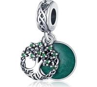 Jokmeo 925 Silber Anhänger Charms, kompatibel mit Pandora und europäischen Armbändern und Halsketten. Geeignet für Frauen und Mädchen.