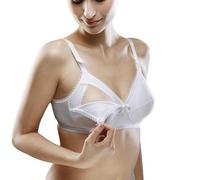 JOLIE MAMAN Still-BH aus Baumwollegewebe. Verstärkte Verarbeitung Art.2222 Größe 7 98-102 cm. Körbchengrößen C