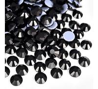 Jollin Hot Fix Glas-Strasssteine mit flacher Rückseite, 7,2 mm, 288 Stück