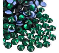 Jollin Hotfix Strasssteine Glitzersteine für Textilien SS20, Dark Green