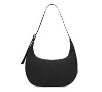JOLLQUE Nylon Umhängetasche Damen Herren, Halbmond Crossbody Tasche, Schultertaschen Shoulder Bag, Groß Half Moon Hobo Tasche mit verstellbarem Gurt (Schwarz)