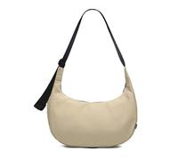 JOLLQUE Nylon Umhängetasche Damen Herren, Halbmond Crossbody Tasche, Schultertaschen Shoulder Bag, Groß Half Moon Hobo Tasche mit verstellbarem Gurt (Khaki)
