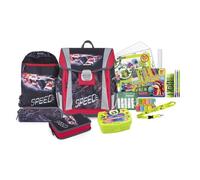 JOLLY SchulranzenSet Classic Formula Kunstfaser schwarzrot