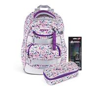 JOLLY Schulrucksack Next Gen Kunstfaser pink/ weiß (9940-9320)