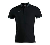 Joma Herren Bali II M/C Polo, Schwarz, XS EU