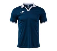 Joma Tennis-Polo Galaxy (100% rec. Polyester, leicht, atmungsaktiv) navyblau/weiss Herren, Größe XXL