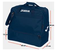 Joma TRAINING Bag Medium Sporttasche mit Bodenfach dunkelblau dunkelblau, M
