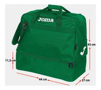 Joma Sporttasche Training III mit Bodenfach Grün Größe S